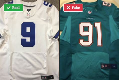 real nike nfl jersey vs fake|how to identify genuine jersey.